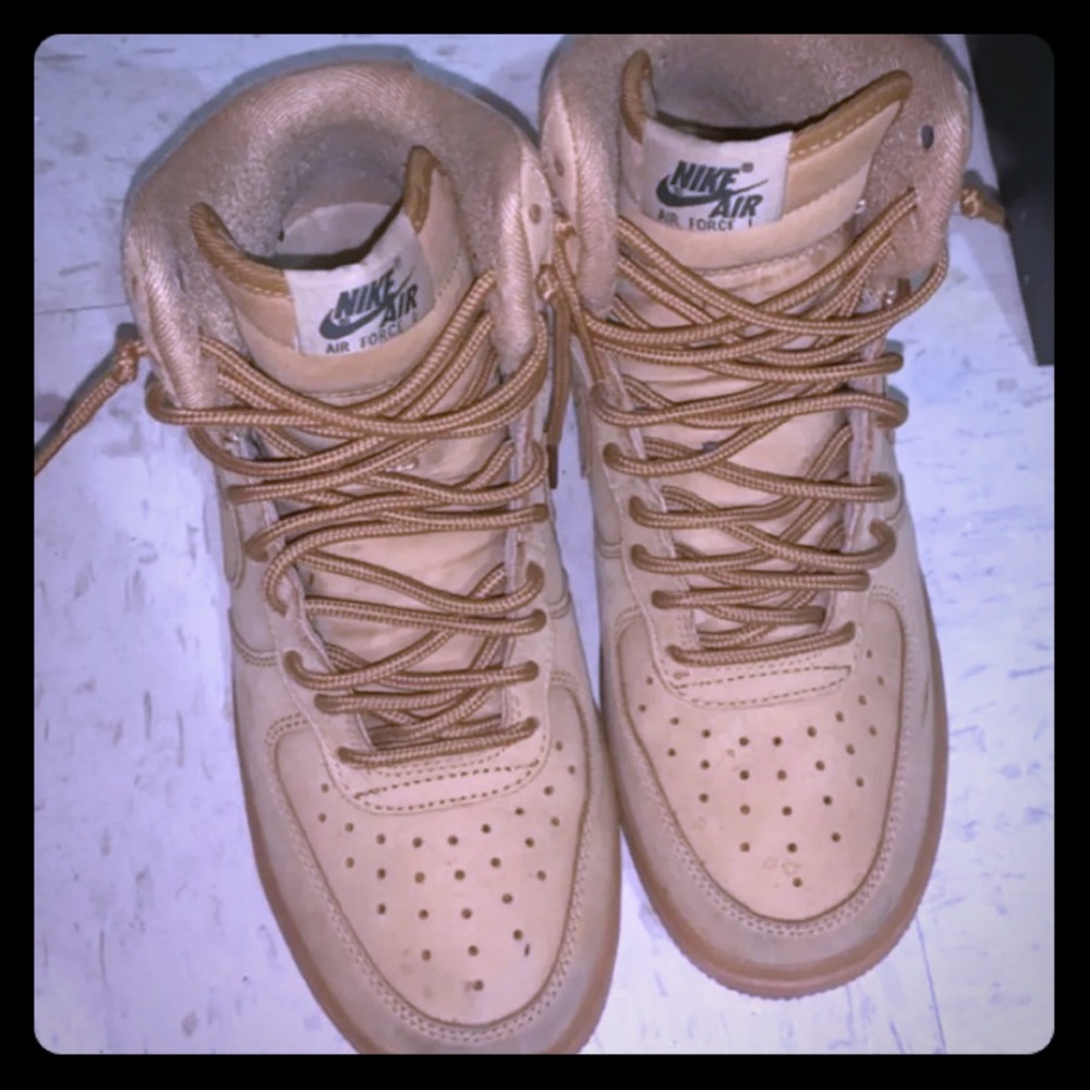 Nike Air Force one wheat